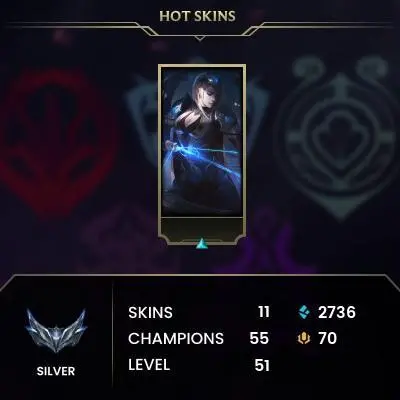 [EUW] 30+ LVL | RANKED READY | Chance Get Rare Skins, PAX, Black Alistar, UFO Corki, Victorious | NO BAN RISK | 10 Unranked Games Not Played