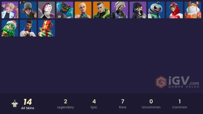 [PC/XBOX/PSN/SWITCH] 14 skins | Paradigm (Reality-659) | Twyn | Spider-Gwen | Lennox Rose | Bytes | Meow Skulls | Grriz | Arctic Adeline |