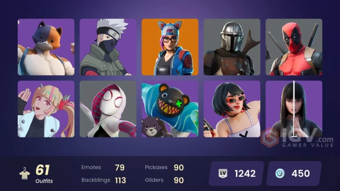 [PC/XBOX/PSN/SWITCH] 61 skins | Naruto Uzumaki | Zenith | Nezumi | Snap | Lynx | The Cube Queen | Era | Gear Specialist Maya | Malik |