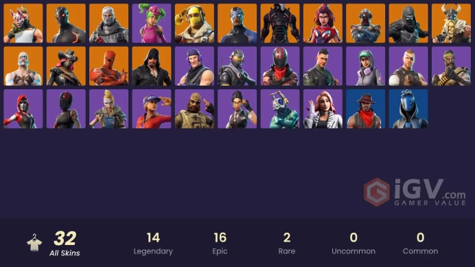 [PC/XBOX/PSN/SWITCH] 31 skins | Omega (stage 5) | Rogue Agent | Havoc | Sub Commander | Sultura | Valor | Enforcer | Ragnarok | Calamity |