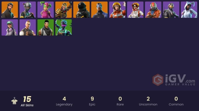 [PC/XBOX/PSN/SWITCH] 15 skins | The Reaper | Elite Agent | Rogue Agent | Dark Voyager | Carbide | Wukong |