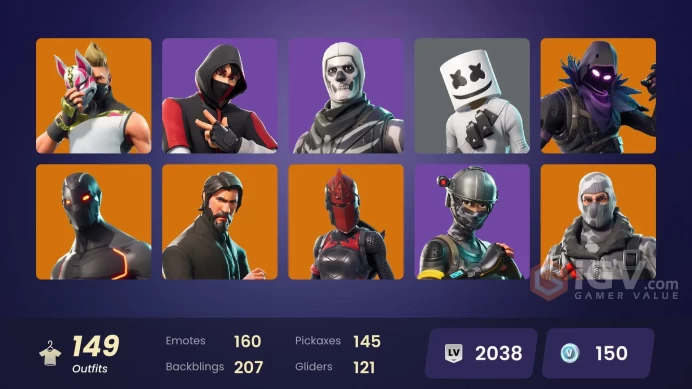 [XBOX/NIN/PC] 148 SKINS | IKONIK | TAKE THE L | THE REAPER | BLUE SQUIRE | ROYALE KNIGHT | ELITE AGENT | BLUE TEAM LEADER | OMEGA (STAGE 5)