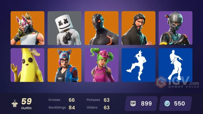 *[PC/XBOX/PSN/NINT] | 59 skins | The Reaper | Elite Agent | Candy Axe | Strong Guard | Sentinel | Calamity | Omega | Carbide | Drift | Rox 