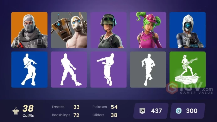 *[PC/XBOX/PSN] 38 skins | OG Cole | Blue Team Leader | Rogue Agent | Havoc | Blue Striker | Sub Commander |