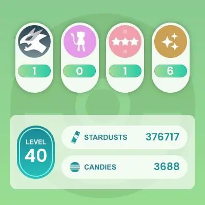 Account with Legendary Terrakion ◈ Level 40 ◈ Team Mystic ◈ 376K DUST ◈ Instant Delivery 24/7