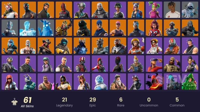 *[PC/XBOX/PSN/NINT] 61 Skins | The Reaper | OG STW | Omega (STAGE 5 ) | Elite Agent | Havoc | Take The L | Slipstream