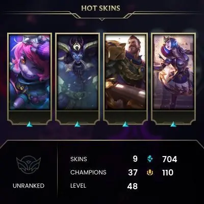 [EUW SERVER] Unranked Smurf Account ◈ UNRANKED ◈ lvl 30 + ◈ 10 Unranked Games ALREADY PLAYED ◈ NO EMAIL ACCESS ◈ EUROPE WEST ◈ #AS09