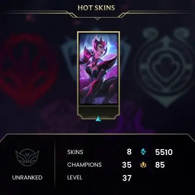 [EUW SERVER] Unranked Smurf Account ◈ UNRANKED ◈ lvl 30 + ◈ 10 Unranked Games ALREADY PLAYED ◈ NO EMAIL ACCESS ◈ EUROPE WEST ◈ #AS13