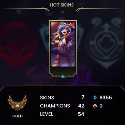 [EUW] Season 2026-Gold 4-Placements- 0W -1L- +30/-10 LP Gain -8K Be - 13 Skin Shard --Instant -Safe