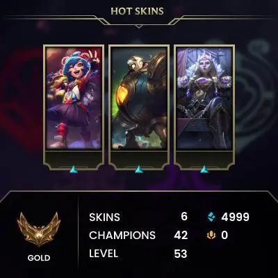 [EUW] Season 2026-Gold 4-Placements- 0W -1L- +30/-10 LP Gain -8K Be -16 Chest - 11 Skin Shard --Instant