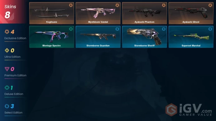 [EU-V26ACT1] Mystbloom Vandal | 11 level | 7 agents | Valorant Point: 350 | SMURF [FULL ACCESS+MAIL] #8