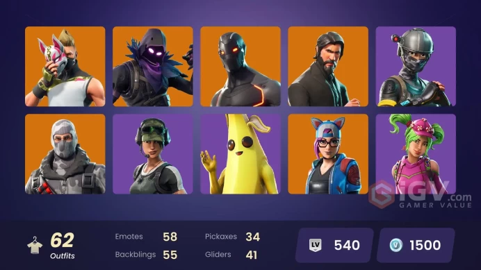 FA - [PSN/XBOX/PC] 61 skins | OG STW | The Reaper | Elite Agent | Blue Team Leader | Omega (stage 5) | Trailblazer | Sub Commander | Havoc 