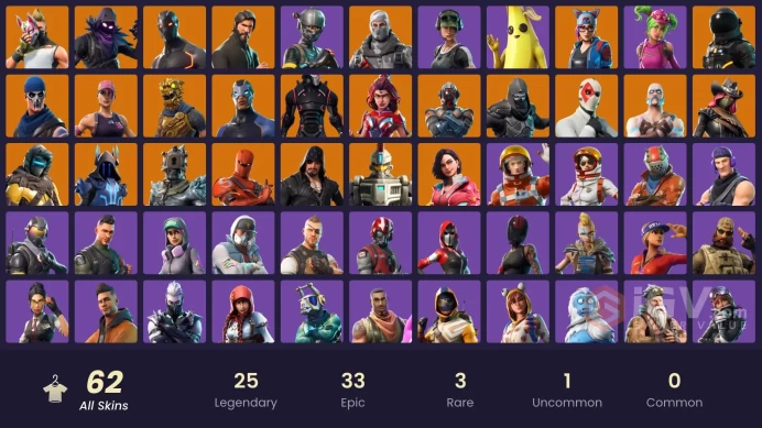 FA - [PSN/XBOX/PC] 61 skins | OG STW | The Reaper | Elite Agent | Blue Team Leader | Omega (stage 5) | Trailblazer | Sub Commander | Havoc 