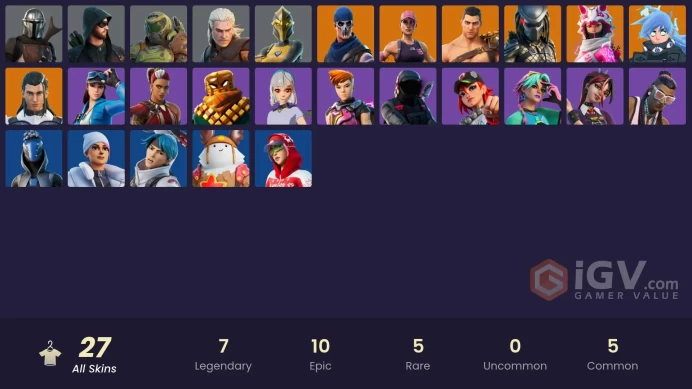 14036[PC/PSN/XBOX]OG STW|Sultura|Cloud Striker|The Ageless|Predator|Nezumi|Menace|Vi|Mandalorian|Doom Slayer|Geralt of Rivia