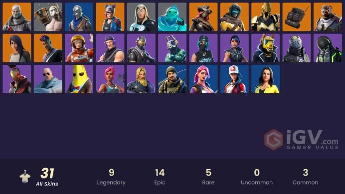 FA - [PSN/XBOX/PC] 31 skins | Blue Squire | Havoc | Sub Commander | Rogue Agent | Catalyst | The Scientist | Calamity | Gear Specialist Maya |