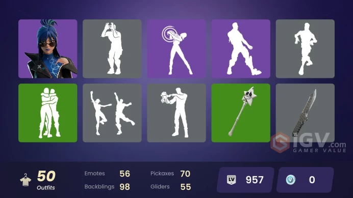 [ PC | PSN ] 50 Skins + Cobalt Snowfoot, Huntmaster Saber, Ice Spice, Frozen Love Ranger, Nezumi+ #FULL ACCESS