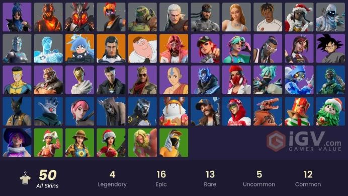 [ PC | PSN ] 50 Skins + Cobalt Snowfoot, Huntmaster Saber, Ice Spice, Frozen Love Ranger, Nezumi+ #FULL ACCESS