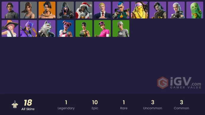[PC/XBOX/PSN/SWITCH] 18 skins | Raz | Lara Croft (Gold Anniversary) | Santa Dogg | Rebirth Raven | Agent Jones (Jump 88) | 