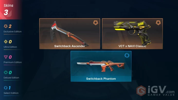 EU SERVER/SWITCHBACK ASCENDER/VCT NAVI CLASSIC/FULL ACCESS