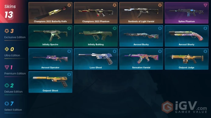 NA SERVER/CHAMPIONS 2022 SET/SENTINEL VANDAL/SPLINE PHANTOM/FULL ACCESS