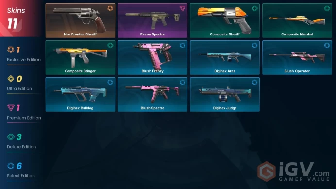 EU SERVER/NEO FRONTIER SHERIFF/RECON SPECTRE/RANKED READY/CHANGEABLE MAIL-PASS/