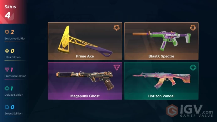 NA SERVER/PRIME AXE/BLASTX SPECTRE/MAGEPUNK GHOST/4 AGENT/FULL ACCESS/