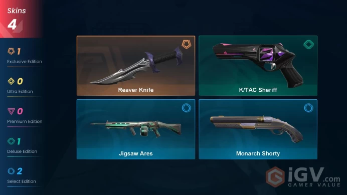 EU SERVER/REAVER KNIFE