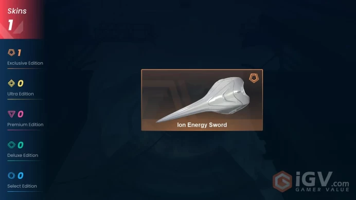 EU SERVER/ION ENERGY SWORD/UNRANKED/FULL ACCESS/LIFE TIME WARRANTY FOR ANY PROBLEM/
