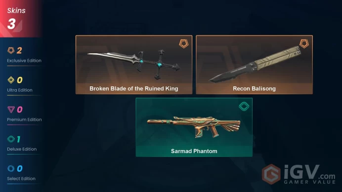 EU SERVER/BROKEN BLADE OF RUINED KING/RECON BALISONG/FULL ACCESS/