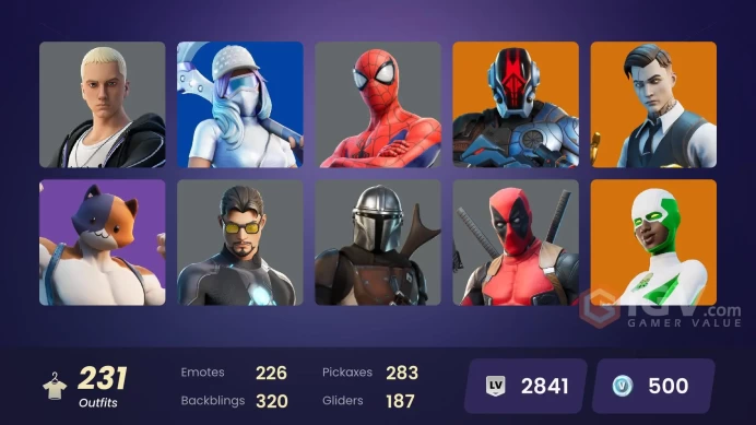 [ALL PLATFORMS]-225 Skin-268 Pickaxes-221 Emote-182 Gliders-Lara Croft-Galaxy Scout-Midas-MrBeast-Black Ranger-Lionel Messi-FULL ACCESS-