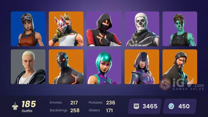 [XBOX/NIN/PC] 185 SKINS | OG STW | WONDER | IKONIK |RENEGADE RAIDER | THE REAPER | GLOW | ELITE AGENT | ROGUE AGENT | FASHION BANSHEE 