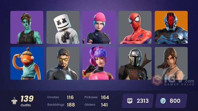 [XBOX/NIN/PC] 139 SKINS | WILDCAT | BURNING AMBITION VALERIA | CHALLENGER | LOWLIGHT | OCEANIC CAMOUFLAGE | FULL RECON | ASCENSION NEZUMI