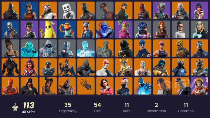 [NIN/PC] 112 SKINS | OG STW | BLACK KNIGHT | TRAVIS SCOTT | RENEGADE RAIDER | TAKE THE L | SPARKLE SPECIALIST | THE REAPER | BLUE SQUIRE