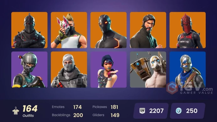 [PSN/XBOX/NIN/PC] 164 SKINS | OG STW | BLACK KNIGHT | TAKE THE L | SPARKLE SPECIALIST | THE REAPER | BLUE SQUIRE | ROYALE KNIGHT | ELITE AGENT 