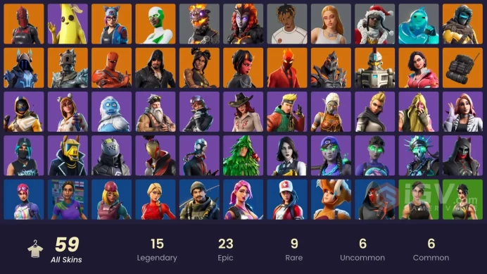[PC/PSN/XBOX] FA 59 SKINS | PEELY | MERRY MINT AXE | POINT IT OUT | RAGE | STAGE 4 - NO PONYTAIL | STAGE 8 | GOLD | GOLD | STAGE 5 |
