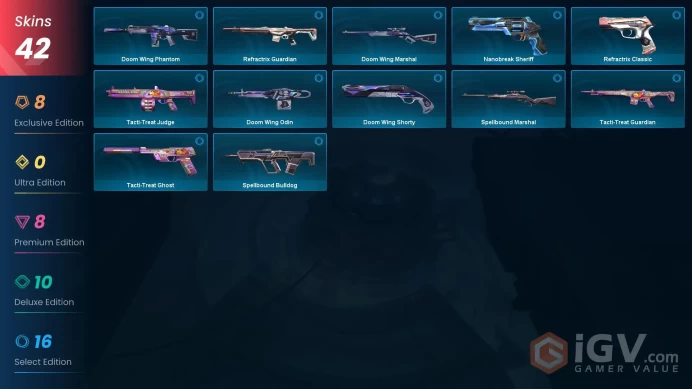 EU / 42 skins / 5 KNIVES  Singularity Vandal / Singularity Butterfly Knife / Prime//2.0 Phantommssh1566