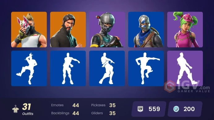 FA - [PSN/XBOX/PC] 31 skins | The Reaper | Blue Squire | Royale Knight | Floss | Elite Agent | Rogue Agent | Drift | Dark Voyager | Love Ranger 