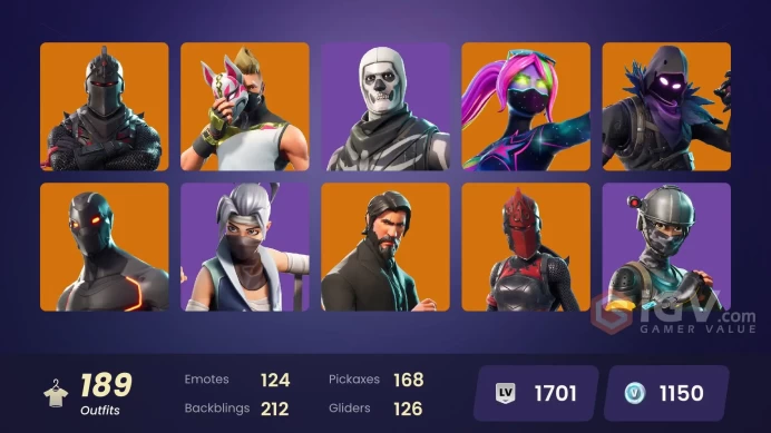 FA - [PSN/PC] 188 skins | OG STW | Black Knight | Sparkle Specialist | The Reaper | Blue Squire | Royale Knight | Elite Agent | Blue Team Leader