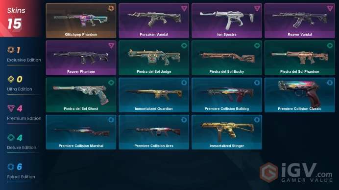 [LA] - SKINS 15 - Glitchpop Phantom - Reaver Vandal - Ion Spectre - Reaver Phantom - FULL ACCESS - INSTANT DELIVERY