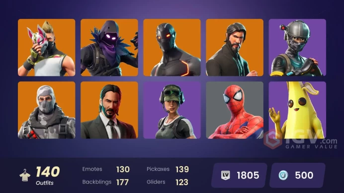 FA [XBOX/PC] - 140 skins | The Reaper | Elite Agent | Havoc | Rogue Agent | End Zone | Naruto Uzumaki | Trailblazer | Take The l | Sub Commander