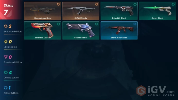 [AP] - SKINS 7 - Doombringer Odin - CYRAX Vandal - FULL ACCESS - INSTANT DELIVERY