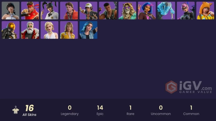 17+ Rare Skins + 2800 V-Bucks | Full Access | Instant Delivery | Trusted Seller