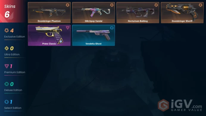[AP] - SKINS 6 - Doombringer Sheriff - Glitchpop Vandal - Doombringer Phantom - FULL ACCESS - INSTANT DELIVERY