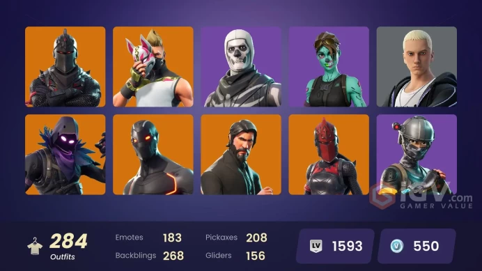 [FA | PC | SWITCH] 284 Skins | OG Raider's Revenge | Black Knight | Sparkle Specialist | Royale Knight | The Reaper | OG STW
