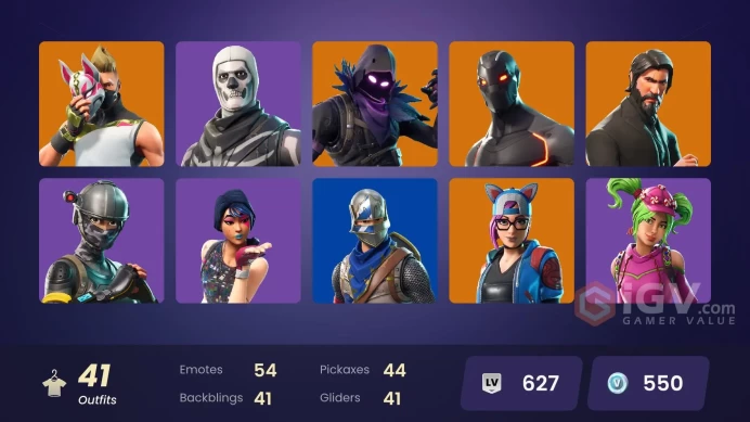 [FA | PC | PSN | NIN] 40 Skins | OG Skull Trooper | Sparkle Specialist | Royale Knight | The Reaper