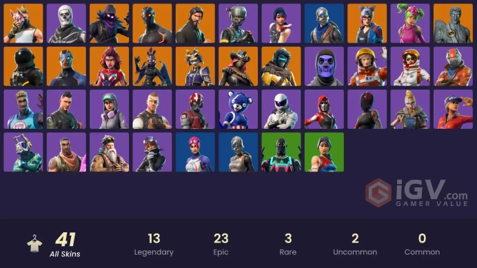 [FA | PC | PSN | NIN] 40 Skins | OG Skull Trooper | Sparkle Specialist | Royale Knight | The Reaper