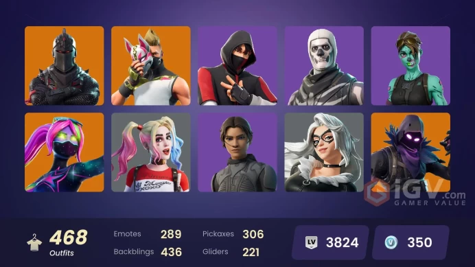 [FA | all platform] 467 Skins | Black Knight | Wonder | Ikonik | Stealth Reflex | Travis Scott | The Reaper | Omega Stage 5 | Merry Mint Axe