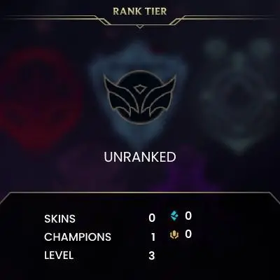 #1768 [EMAIL CHANGEABLE FULL ACCESS] - NA - 1 CHAMPIONS - 0 SKINS - 0 BLUE ESSENCE - SAFE 100%