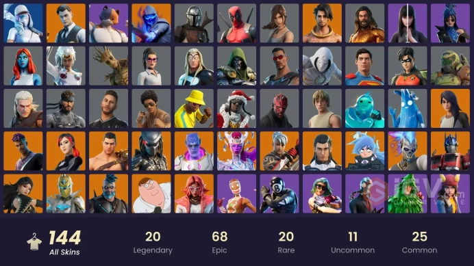 [PC/PSN/NITENDO] 143 skins | | Gold Midas | Polarity | Era | Menace | Kymera | Gear Specialist Maya | Nezumi | Predator G72