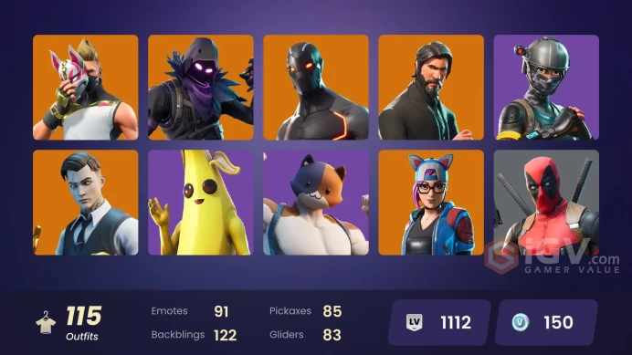 [PC/PSN/XBOX/NINTENDO] 114 skins | | The Reaper | Elite Agent | Blue Team Leader | Omega (stage 5) | Cloud Striker | Rogue Agent G80g